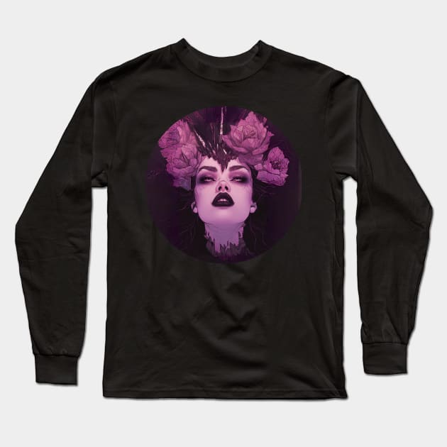 Dark Fantasy Long Sleeve T-Shirt by DarkSideRunners